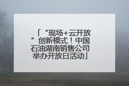 “现场+云开放”创新模式！中国石油湖南销售公司举办开放日活动