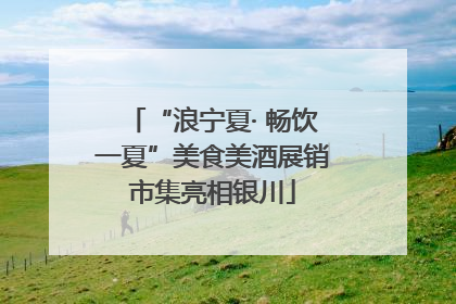“浪宁夏· 畅饮一夏”美食美酒展销市集亮相银川