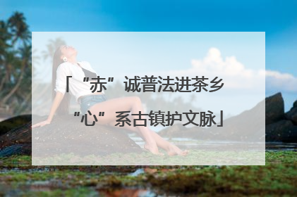 “赤”诚普法进茶乡 “心”系古镇护文脉