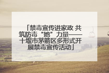 禁毒宣传进家政 共筑防毒“她”力量——十堰市茅箭区多形式开展禁毒宣传活动