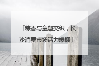 粽香与童趣交织，长沙消费市场活力爆棚