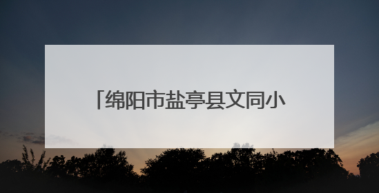 绵阳市盐亭县文同小学开展数学教研活动