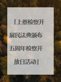 上蔡检察开展民法典颁布五周年检察开放日活动