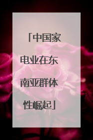 中国家电业在东南亚群体性崛起