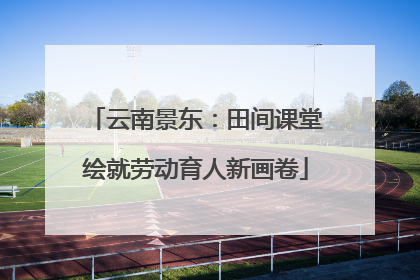 云南景东：田间课堂绘就劳动育人新画卷
