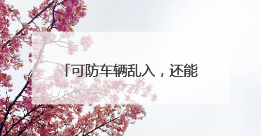可防车辆乱入，还能美化环境，社区胡同口上新花箱巧解难题