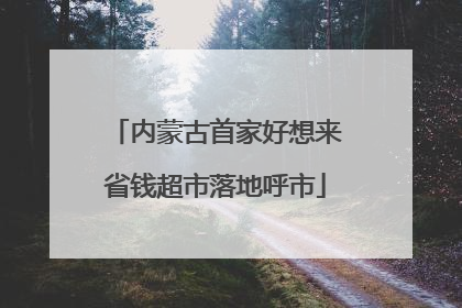 内蒙古首家好想来省钱超市落地呼市