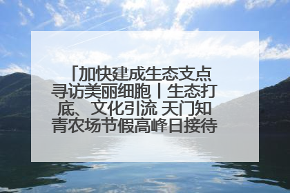 加快建成生态支点 寻访美丽细胞丨生态打底、文化引流 天门知青农场节假高峰日接待游客2万人次