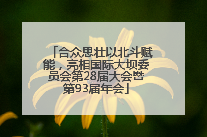 合众思壮以北斗赋能，亮相国际大坝委员会第28届大会暨第93届年会