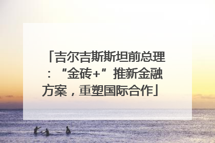 吉尔吉斯斯坦前总理：“金砖+”推新金融方案，重塑国际合作