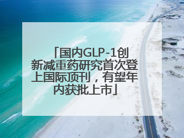 国内GLP-1创新减重药研究首次登上国际顶刊，有望年内获批上市