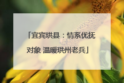 宜宾珙县：情系优抚对象 温暖珙州老兵