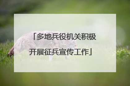 多地兵役机关积极开展征兵宣传工作