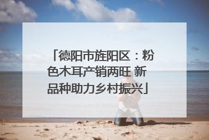德阳市旌阳区：粉色木耳产销两旺 新品种助力乡村振兴