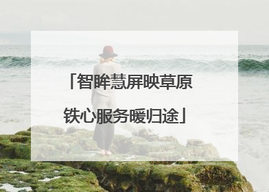 智眸慧屏映草原 铁心服务暖归途