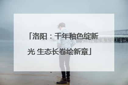 洛阳：千年釉色绽新光 生态长卷绘新章
