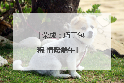 荣成：巧手包粽 情暖端午