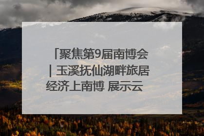 聚焦第9届南博会｜玉溪抚仙湖畔旅居经济上南博 展示云南生活新样本