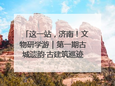 这一站，济南！文物研学游｜第一期古城遗韵·古建筑巡迹之旅圆满结束