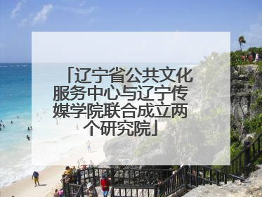 辽宁省公共文化服务中心与辽宁传媒学院联合成立两个研究院