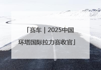 赛车｜2025中国环塔国际拉力赛收官