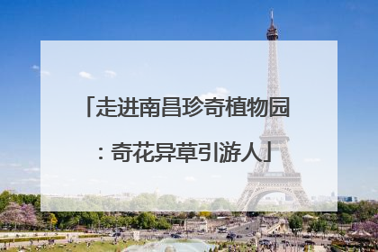 走进南昌珍奇植物园：奇花异草引游人