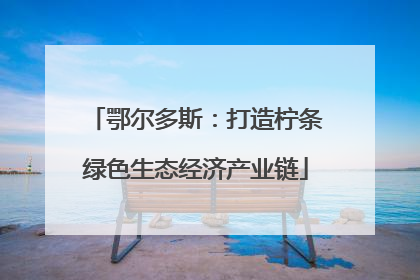 鄂尔多斯：打造柠条绿色生态经济产业链