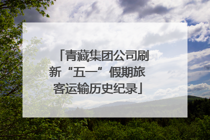 青藏集团公司刷新“五一”假期旅客运输历史纪录