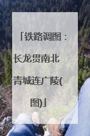 铁路调图：长龙贯南北 青城连广陵(图)