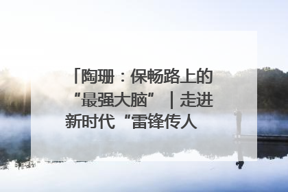 陶珊：保畅路上的“最强大脑”｜走进新时代“雷锋传人 长沙榜样”