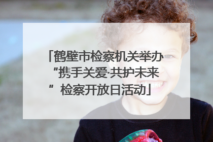 鹤壁市检察机关举办“携手关爱·共护未来”检察开放日活动