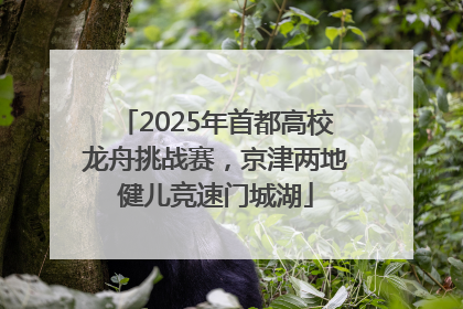 2025年首都高校龙舟挑战赛，京津两地健儿竞速门城湖